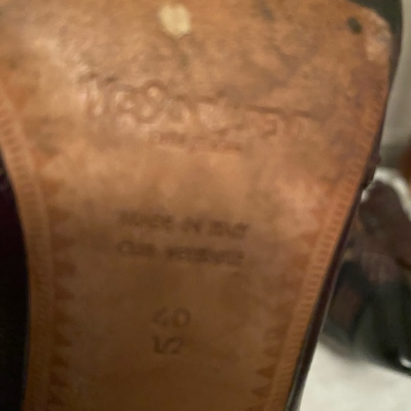 Yves St Laurant dark brown leather  pumps - Picture 3 of 12